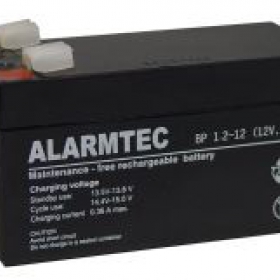 Akumulator do WSS-a 12V 1,2Ah wymiary: 52 x 97 x 43 mm