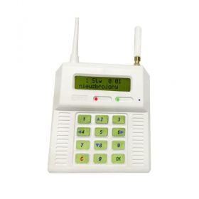 CB32GS - alarm control panel with external plug for GSM antenna