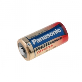 3V  CR123A - bateria do nowego detekora PTX50 (do nabycia osobno)